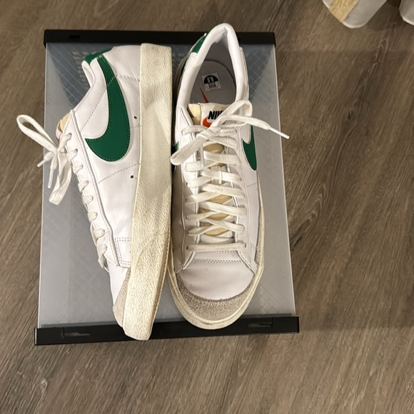 Nike Blazers. Size 9.5. Lightly worn. - Picture 5 of 5